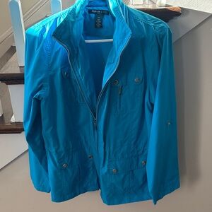 Style & Co. Bright Regatta Blue Utility Jacket